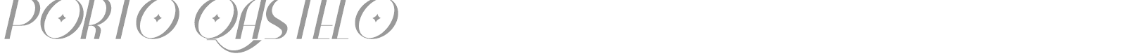 Porto Qastelo font preview